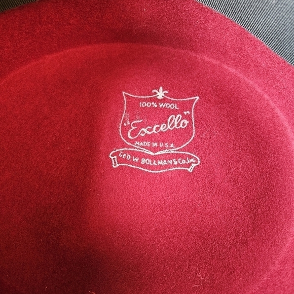 Vintage Adolfo II  Wool Hat - Netting  Esccello - Made in USA